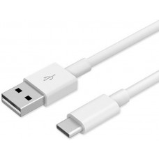 1 Metre USB Type C Sync & Charge Data Cable White